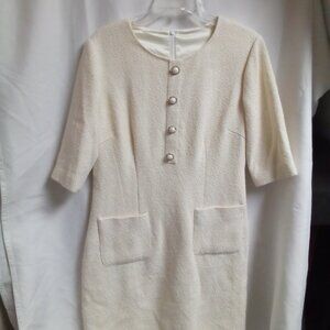 Chanel design dress.  Made in Hong Kong.  Size 8 - 10